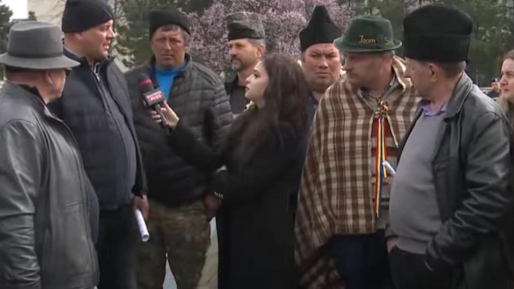 Proteste în fața Guvernului, înainte de Paște. Ciobanii se revoltă VIDEO