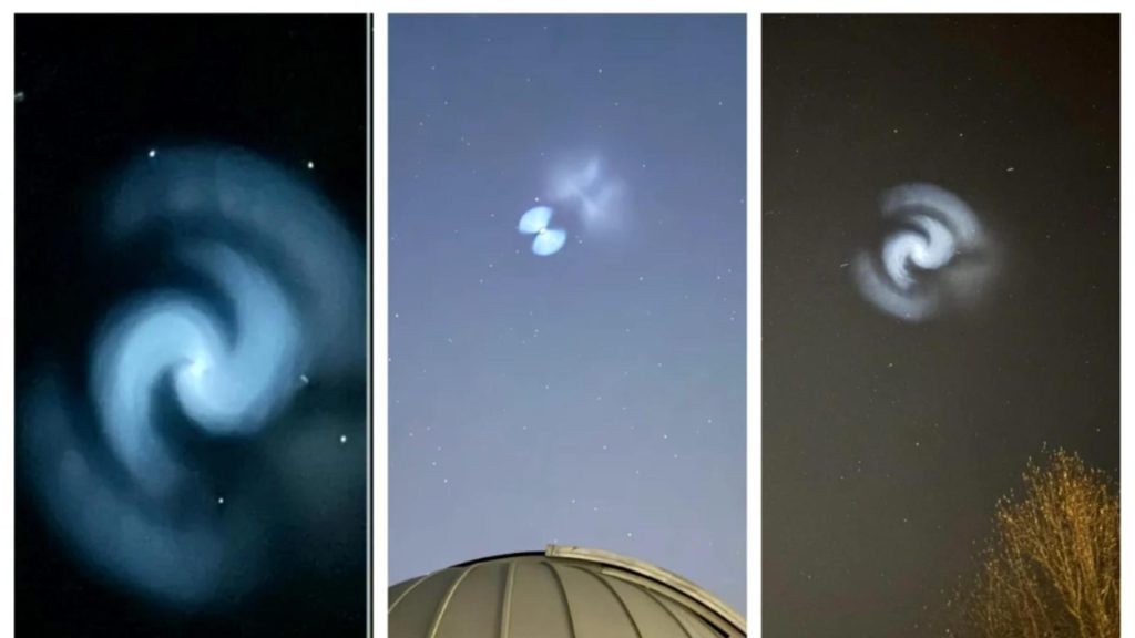 O spirală misterioasă apărută pe cer a pus pe jar americanii. Experții au dat vina pe o rachetă lansată de Elon Musk