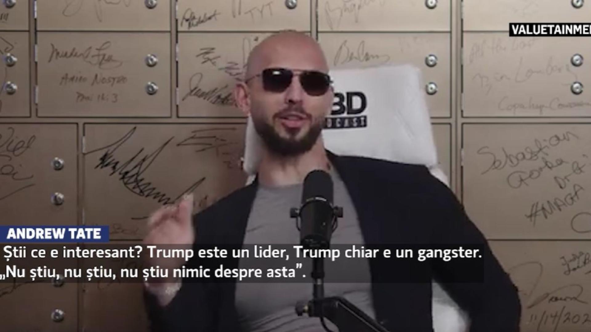 Andrew Tate a călcat pe bec. Influencerul a fost elimnat de pe o platformă media majoră, la scurt timp după ce a criticat autoritățile americane