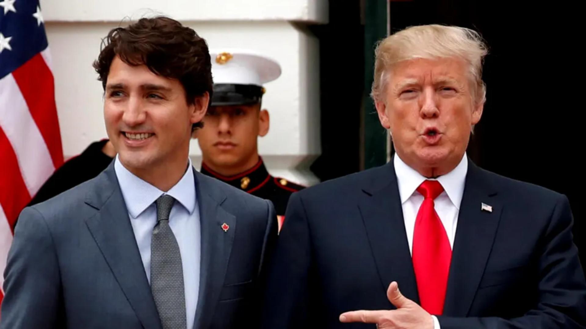 Trudeau ripostează: ”Tarifele sunt o decizie foarte proastă”. Canada impune și ea taxe de 25%