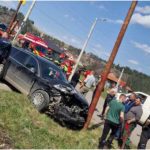 Accident grav în Harghita. O mașină în care se aflau trei persoane a fost lovită de tren. Care este starea victimelor
