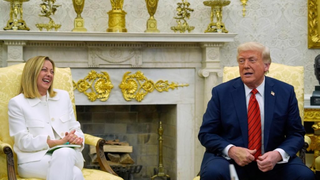 Prietenia lui Donald Trump cu Georgia Meloni nu se traduce și în reducerea tarfelor SUA pentru Italia