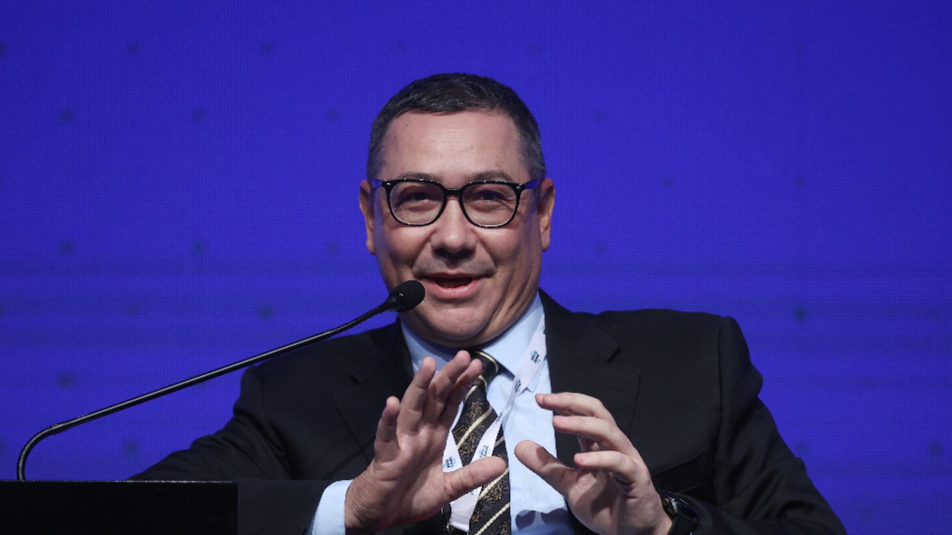 Suveranistul vopsit Victor Ponta se dă cocoș, dar refuză o dezbatere electorală la Realitatea Plus