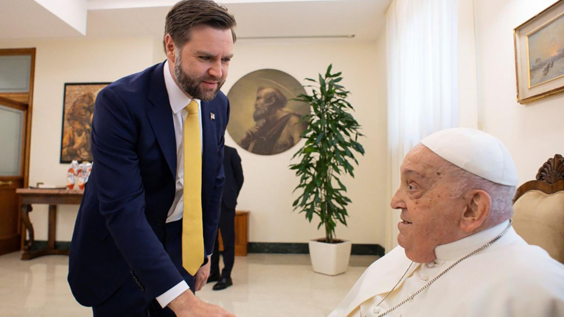 CTP aruncă bomba: JD Vance, responsabil de moartea Papei Francisc