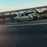 Accident în lanț pe autostrada București-Pitești. Patru mașini s-au ciocnit, trei persoane au ajuns la spital – FOTO