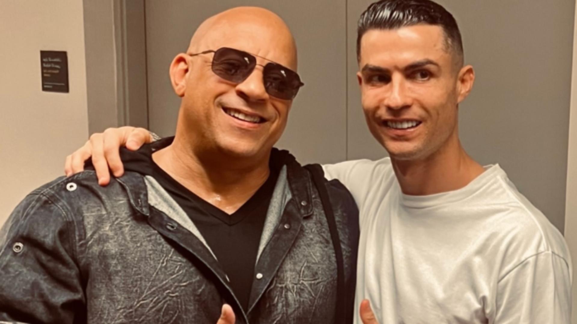 Cristiano Ronaldo va apărea în următorul film „Fast & Furious”. Vin Diesel confirmă un rol creat special pentru starul portughez