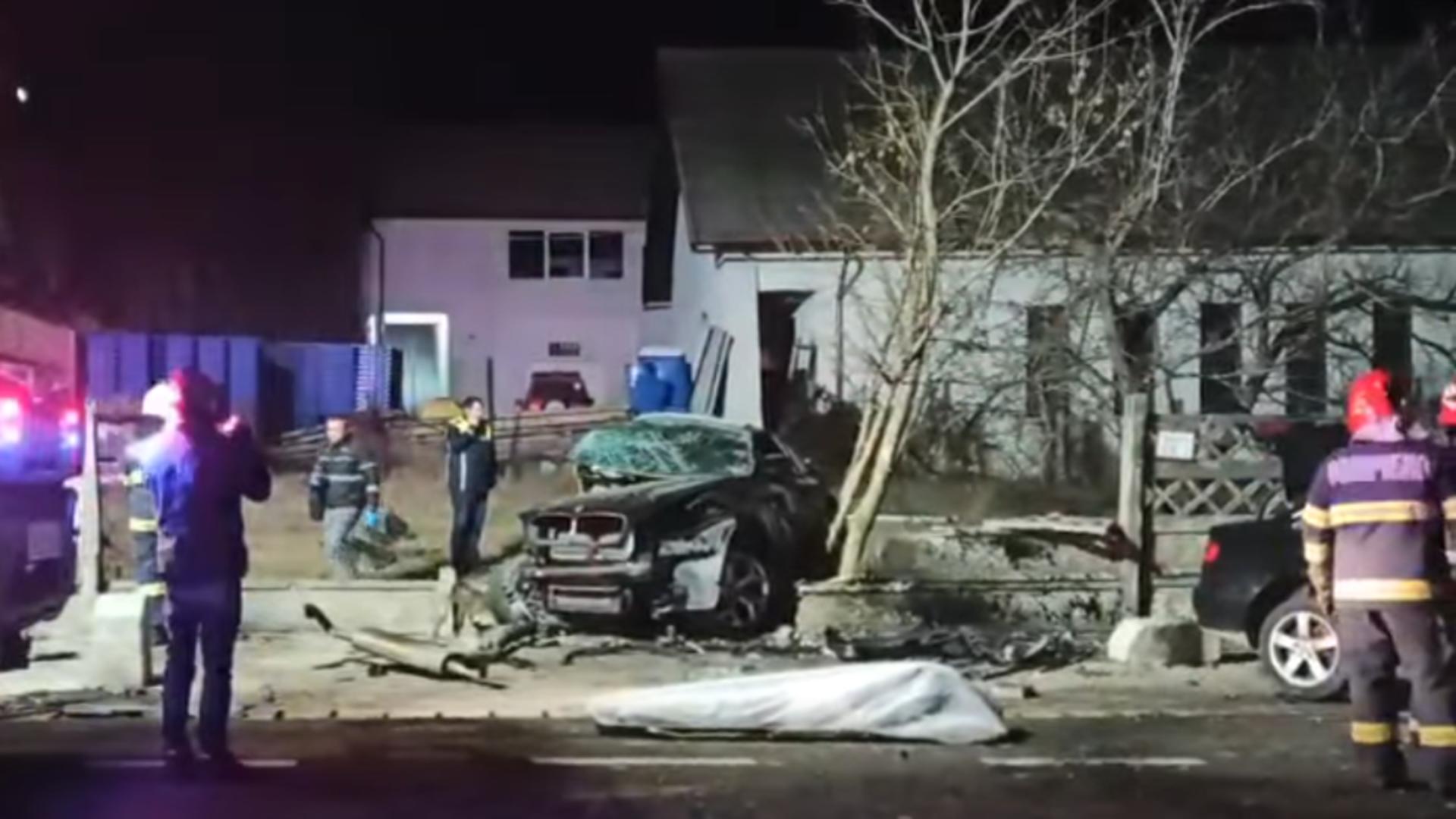Tragedie rutieră în a doua zi de Crăciun! Doi oameni au murit într-un accident petrecut în Bistrița-Năsăud – VIDEO