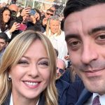 George Simion, întâlnire oficială cu premierul Italiei, Giorgia Meloni, la Roma. Cei doi s-au pozat împreună