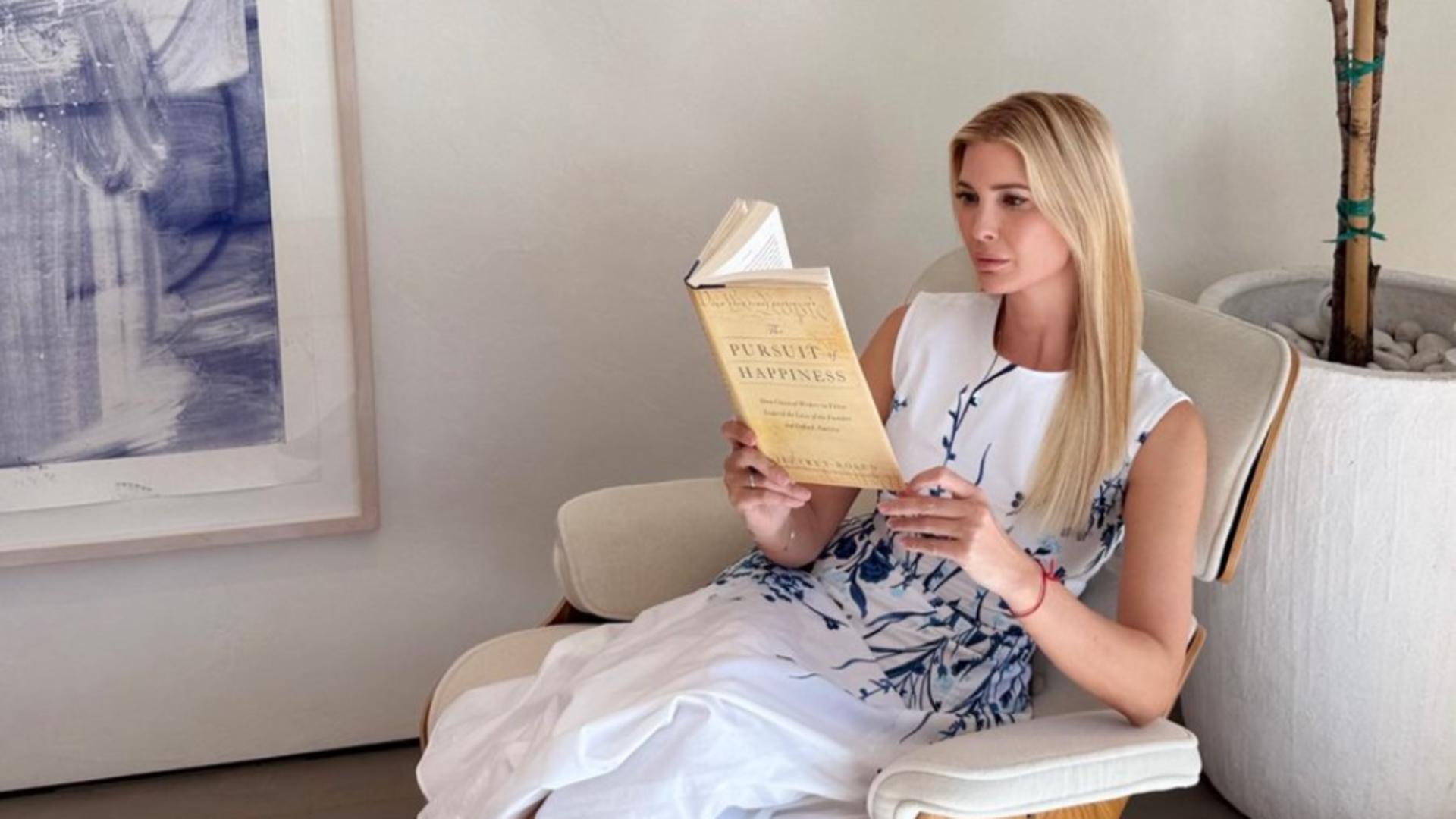 Ivanka Trump a devăluit cărțile care au „modelat-o” în 2025: de la romane istorice la înțelepciune antică