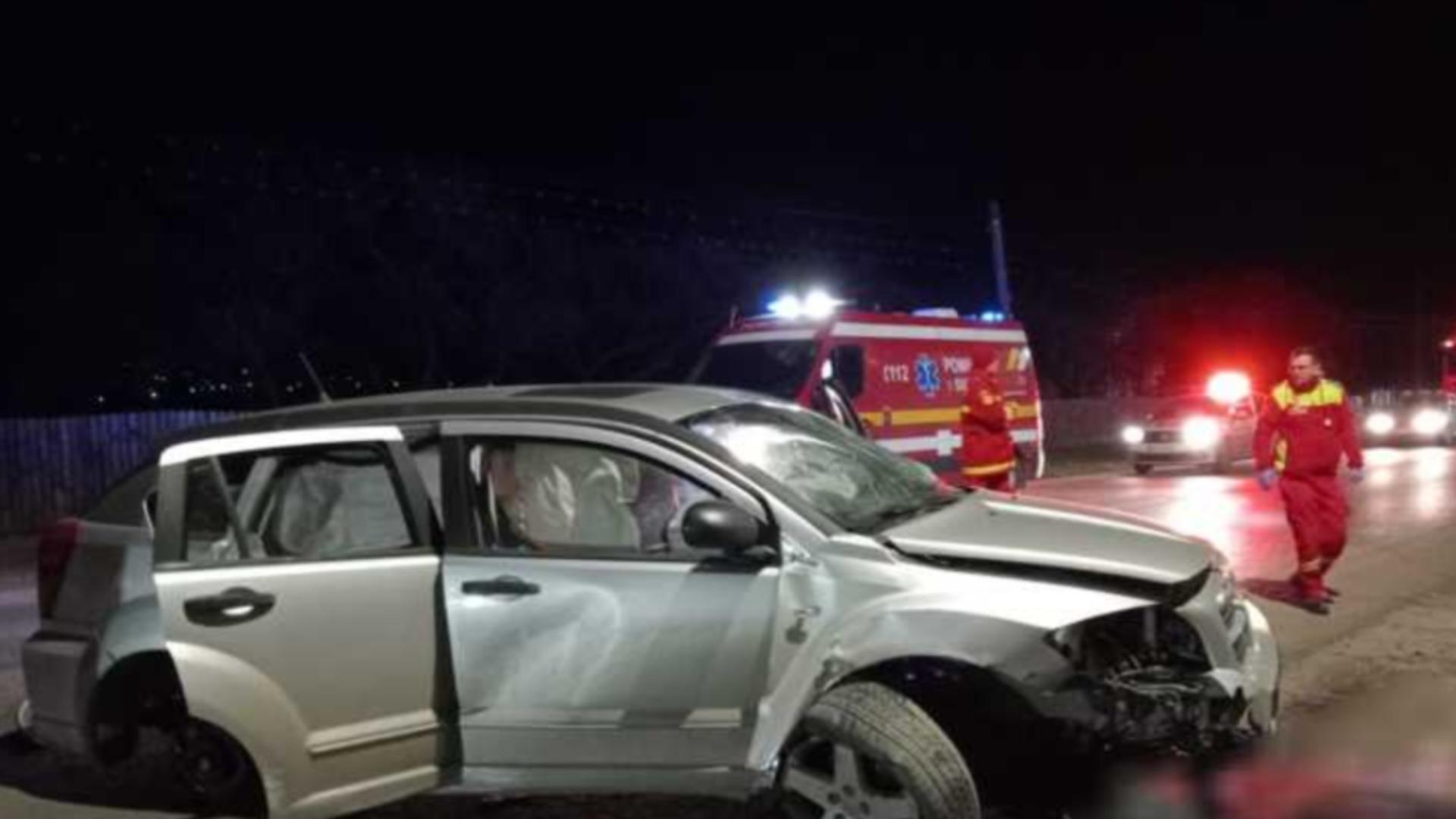 Accident grav în județul Botoșani. Cinci persoane au fost rănite