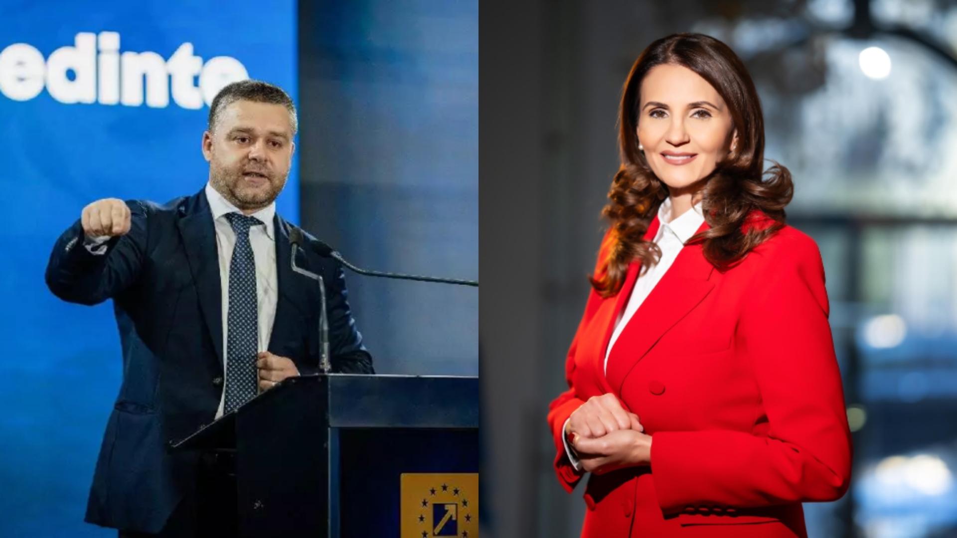 Ciprian Ciucu recunoaște că Anca Alexandrescu era pe locul 2 într-un sondaj comandat de Bolojan. De ce i-a fost frică să-l facă public