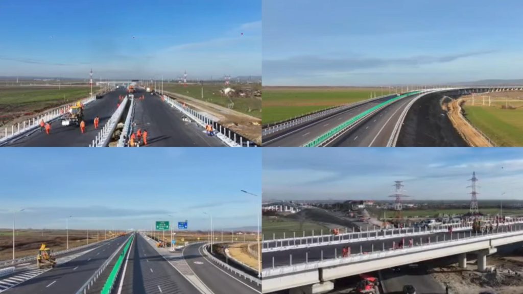 Încă 50 de kilometri din Autostrada Moldovei ar putea fi daţi în trafic înainte de Revelion. Anunțul directorului CNAIR – VIDEO