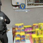 Captură record la Târgoviște: polițiștii au confiscat peste 2 tone de petarde și artificii FOTO