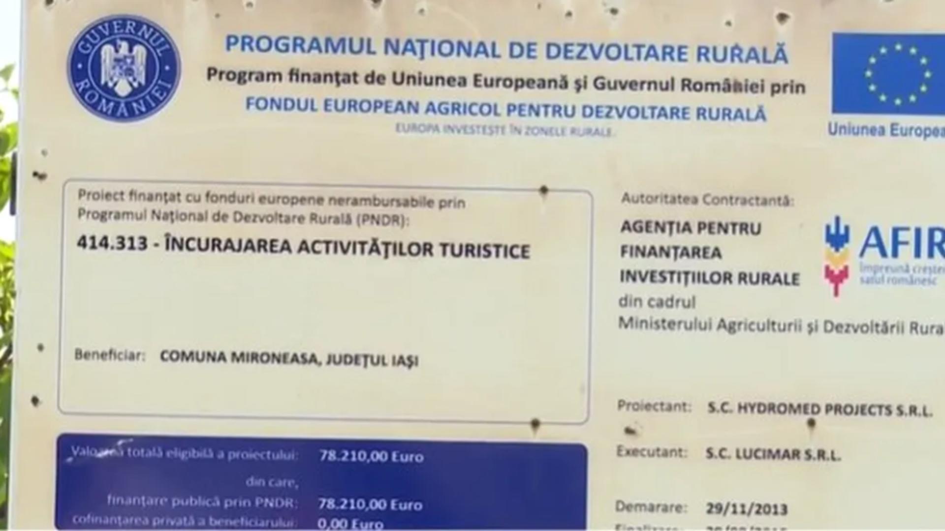 Bani europeni, duși pe apa sâmbetei. Un centru turistic a sfârșit ca magazin sătesc, din lipsă de turiști