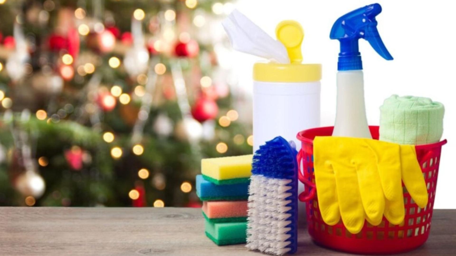 Cu ce începi curățenia de Crăciun. Regulile de aur pe care toate gospodinele trebuie să le respecte