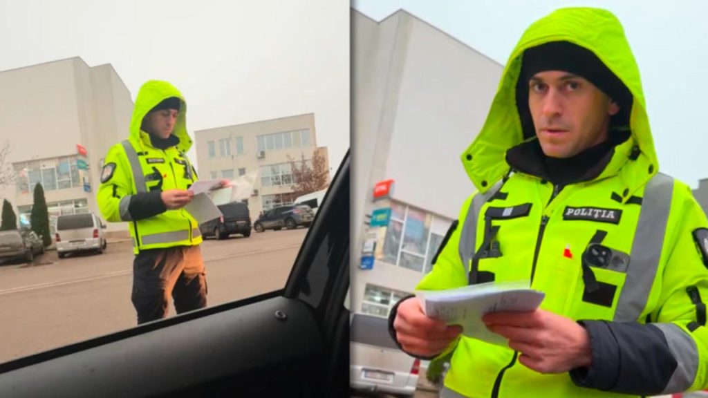 Un polițist din Găgăuzia a refuzat să vorbească în rusă, după ce a oprit un șofer: „Limba de stat este româna!”