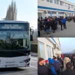 Haos uriaș în Constanța. A treia zi de grevă a angajaților din transporturi