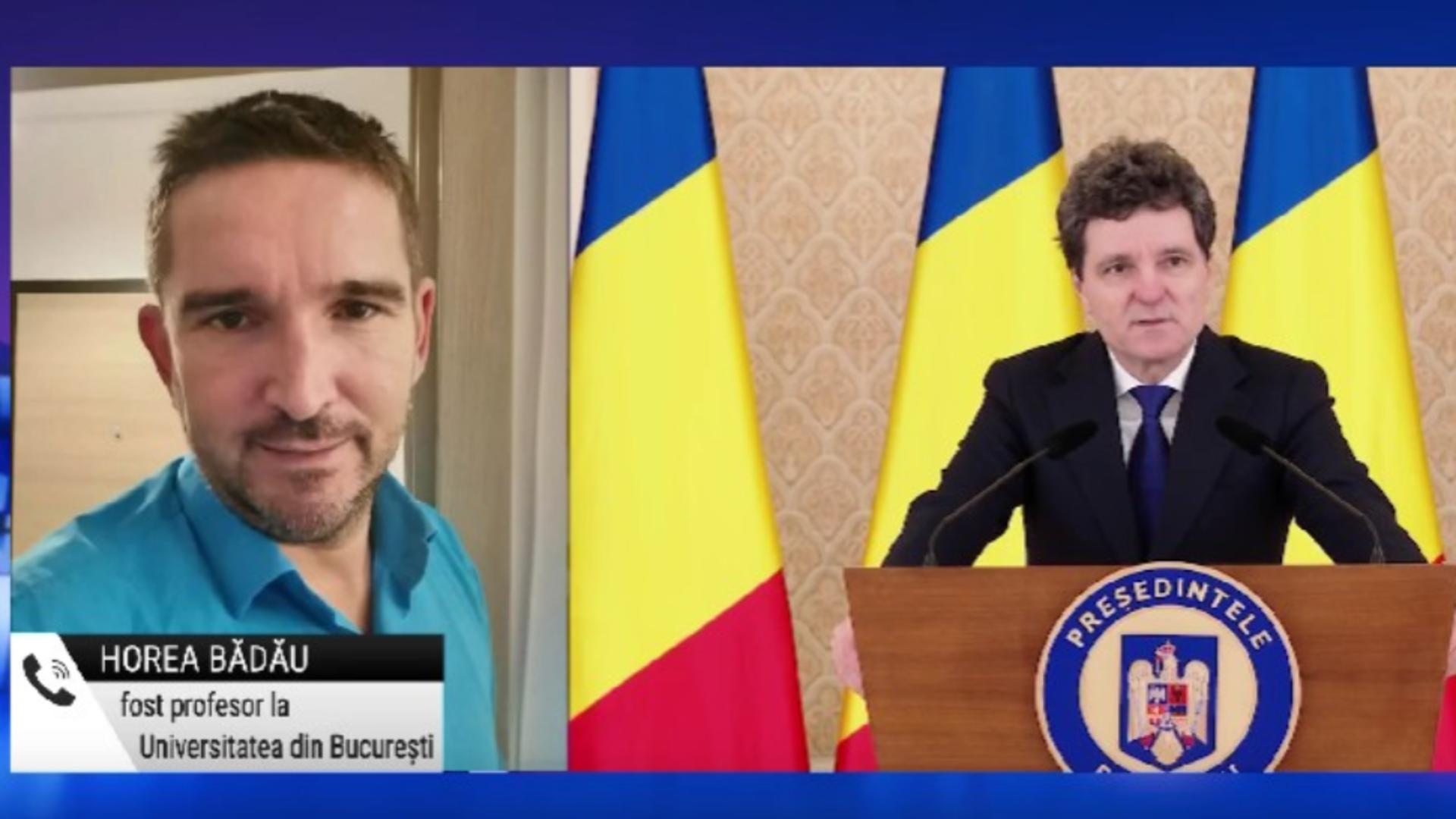 Horea Bădău, fost profesor la Universitatea din București, acuzații dure: „Nicușor Dan nu are licență!”