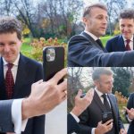 Nicușor Dan îl învață română pe Macron: ”Trăiască prietenia dintre România și Franța” -VIDEO