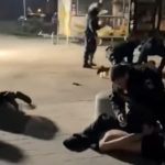 A doua zi de Crăciun cu pumni și scandal în Mamaia. Șase tineri s-au încăierat și doar intervenția jandarmilor i-a putut liniști. VIDEO