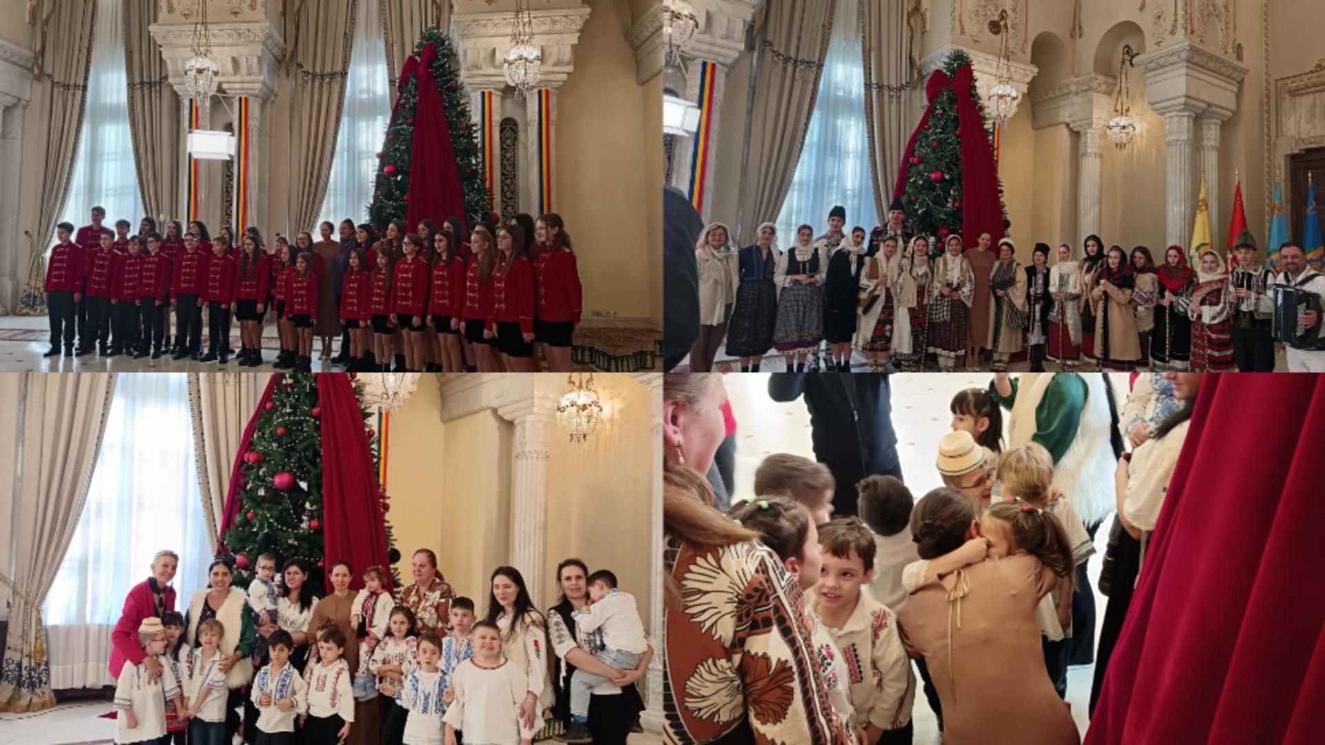 Mirabela Grădinaru colindată la Palatul Cotroceni. Imagini inedite cu partenera de viață a președintelui Nicușor Dan -FOTO/VIDEO