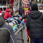 Femeie leșinată pe pârtie la Predeal, lovită violent de o altă sanie în ziua de Crăciun