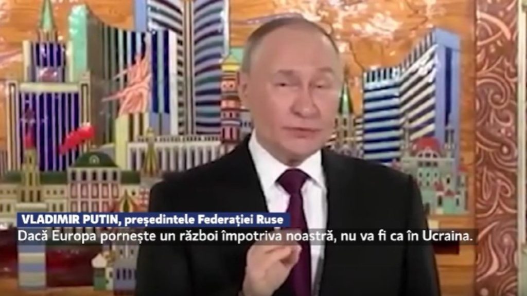 Amenințare apocaliptică! Vladimir Putin: „Dacă Europa vrea război suntem pregătiți!”