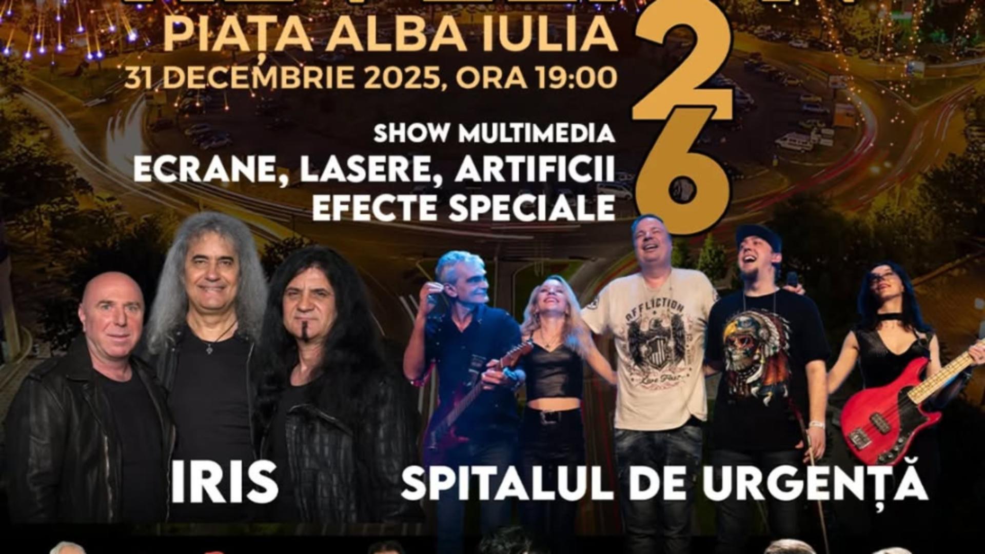 Revelion 2026 în Piața Alba Iulia – singurul Revelion în aer liber din București, cu spectacole multimedia și concerte live, acces gratuit