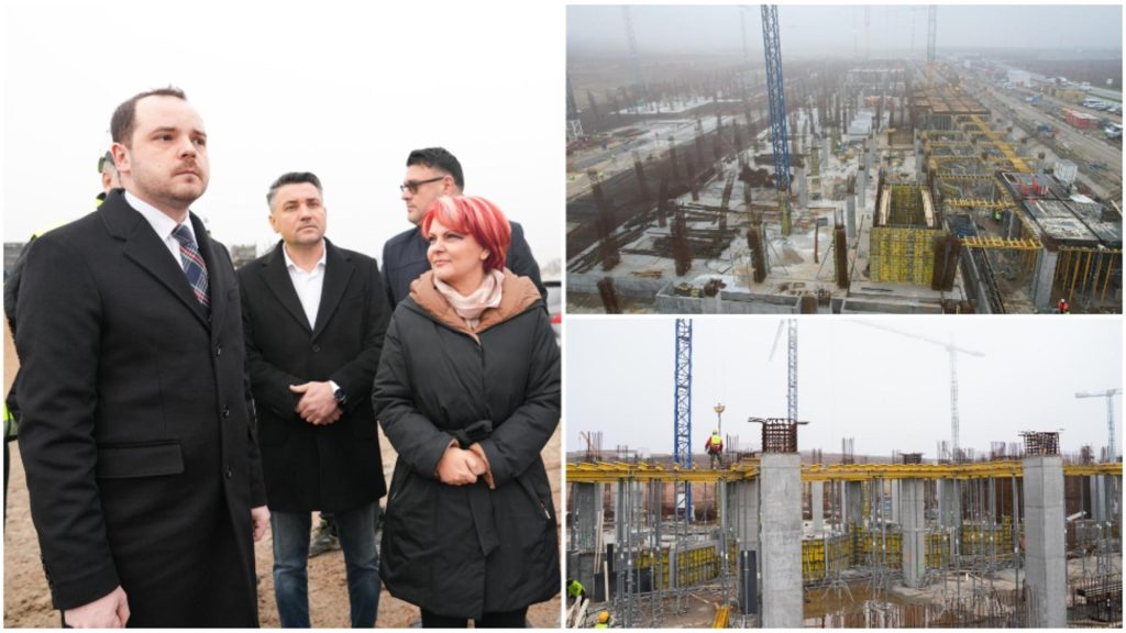 Ministrul Sănătăţii, vizită pe şantierul Spitalului Regional Craiova: ”Ani la rând, spitalele regionale au fost promise, amânate şi blocate în hârtii”