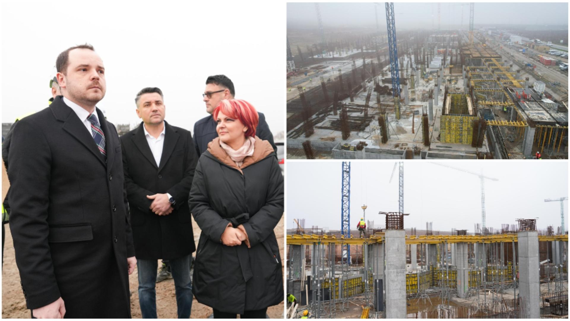 Ministrul Sănătăţii, vizită pe şantierul Spitalului Regional Craiova: ”Ani la rând, spitalele regionale au fost promise, amânate şi blocate în hârtii”