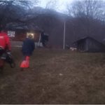Misiune contra cronometru într-o zonă greu accesbilă din Vişeul de Jos. Salvamontiștii au intervenit pentru transportul unei femei cu probleme medicale