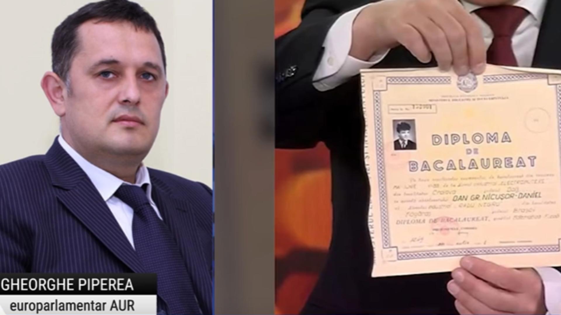 Gheorghe Piperea, acuzații șoc la adresa lui Nicușor Dan: „Nu a făcut doi ani de masterat, ci doar unul”