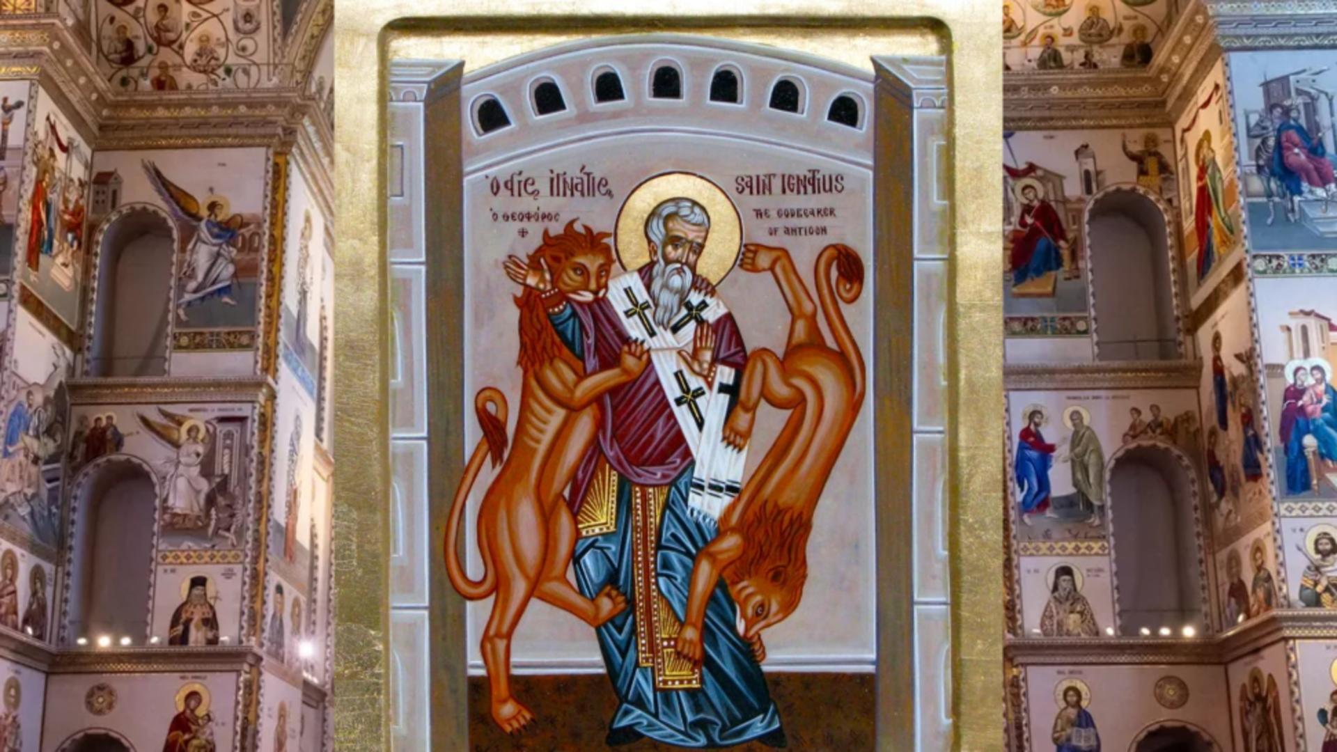 Sărbătoarea zilei de sâmbătă, 20 decembrie. Sfântul Mucenic Ignatie Teoforul, purtătorul de Dumnezeu