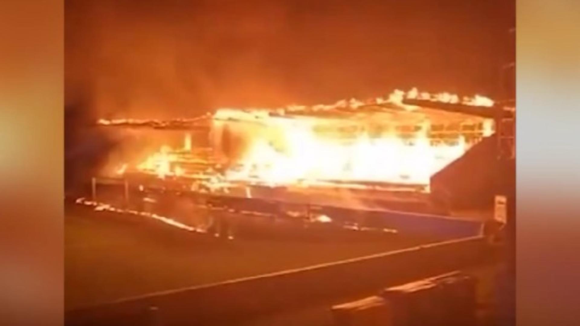 Tragedie în județul Cluj. Bătrână găsită carbonizată într-o cabană din lemn mistuită de un incendiu