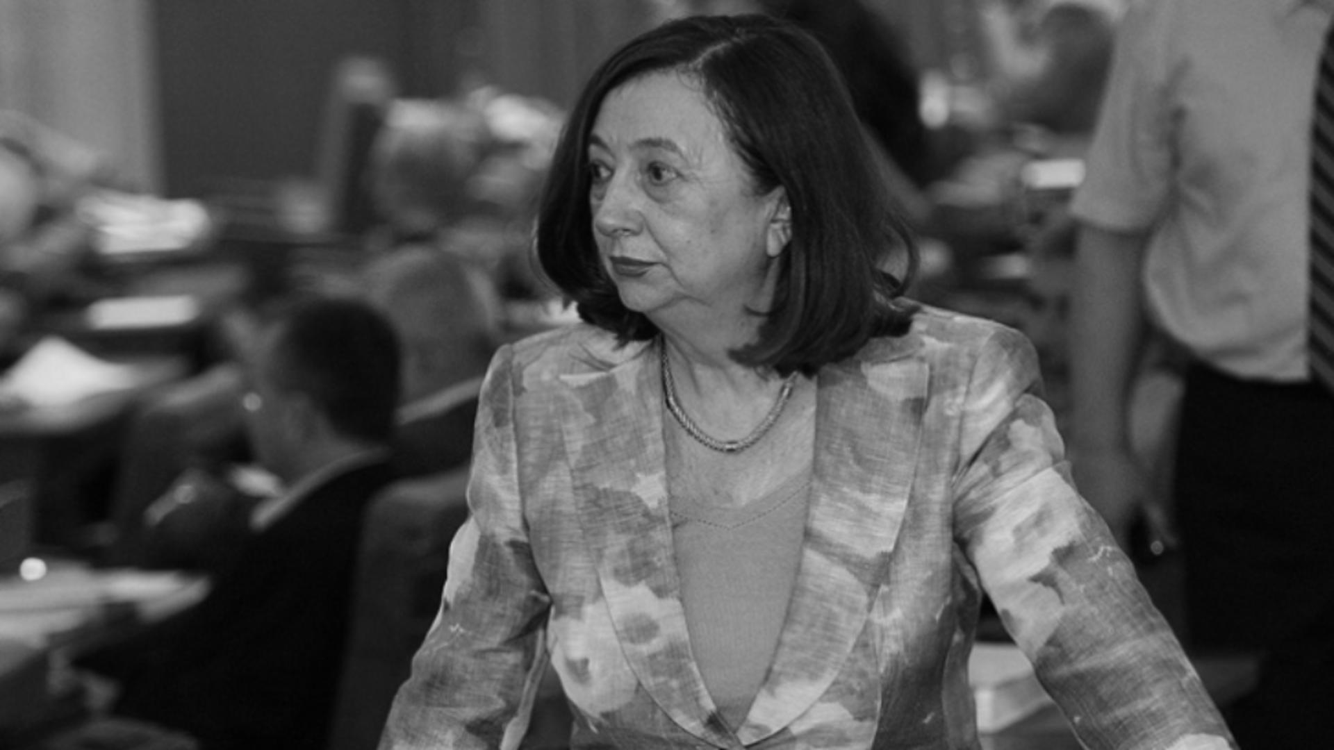 Doliu imens în lumea politică și juridică. Rodica Stănoiu, fostă ministră a Justiției, a murit la vârsta de 86 de ani