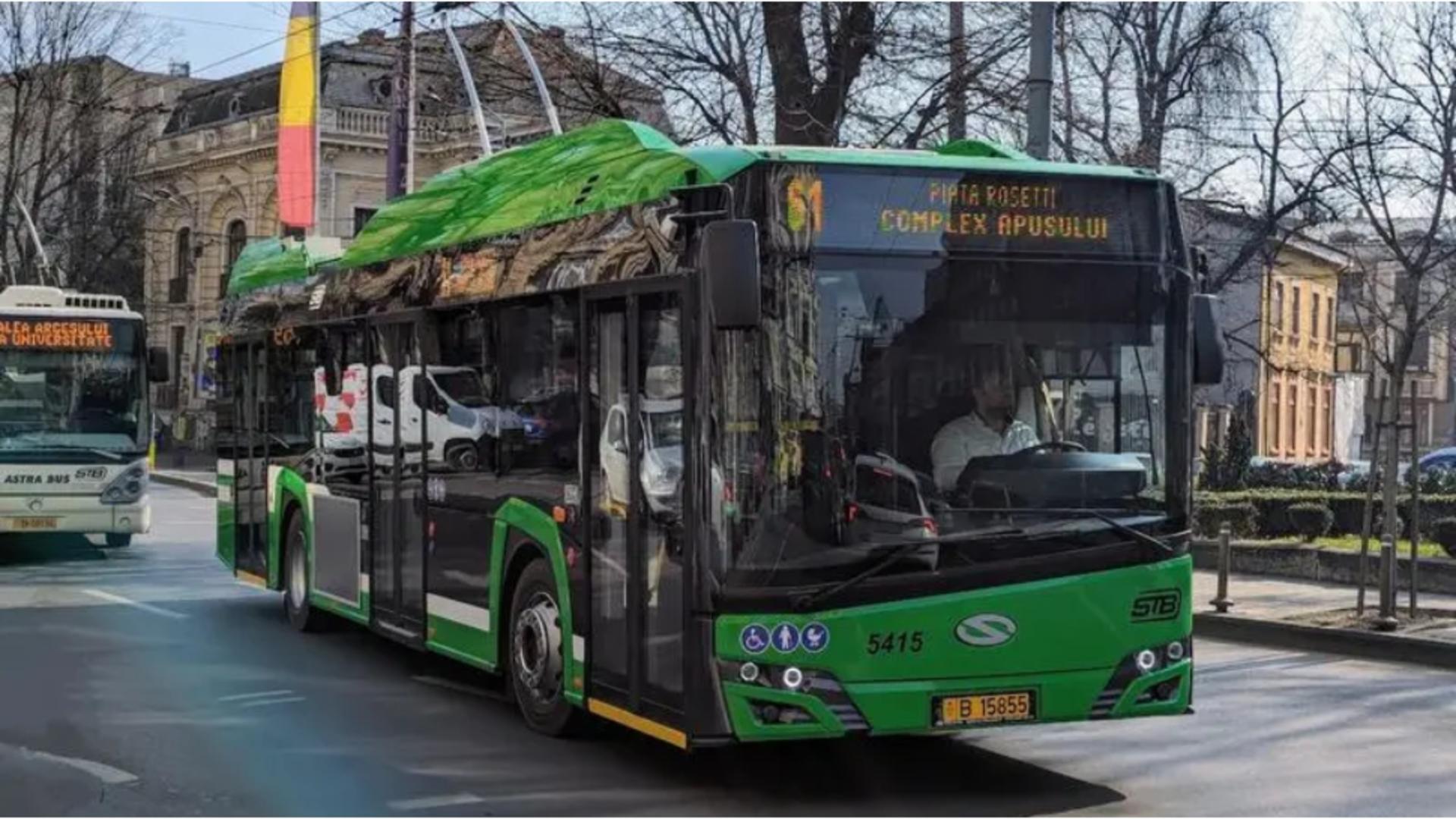Schimbare majoră privind circulația autobuzelor din cauza ninsorilor anunțate pentru București. Anunțul STB