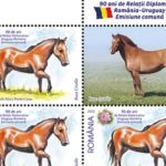 România și Uruguay au marcat sărbătorirea a 90 de ani de relații diplomatice prin lansarea unei emisiuni filatelice comune