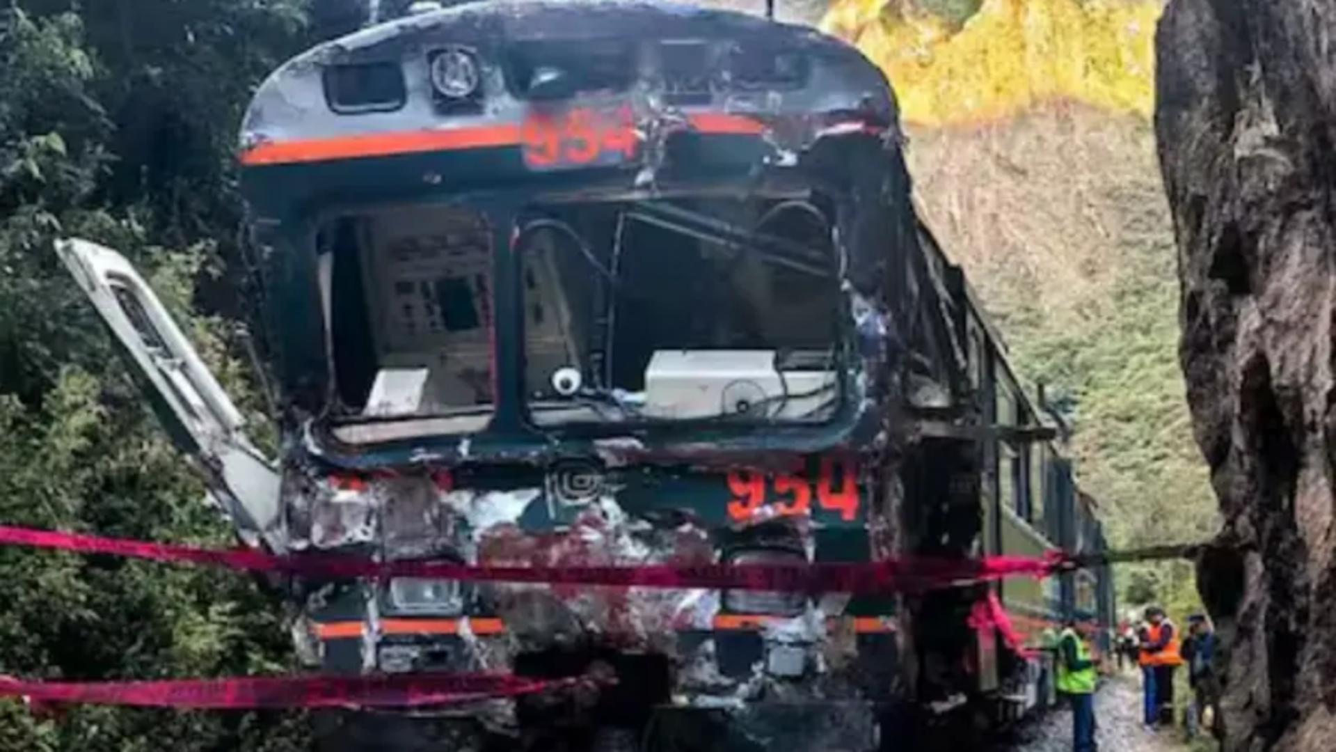 Vacanță de coșmar în Peru. Un mort şi zeci de răniţi după ce două trenuri cu turiști s-au ciocnit frontal la Machu Picchu