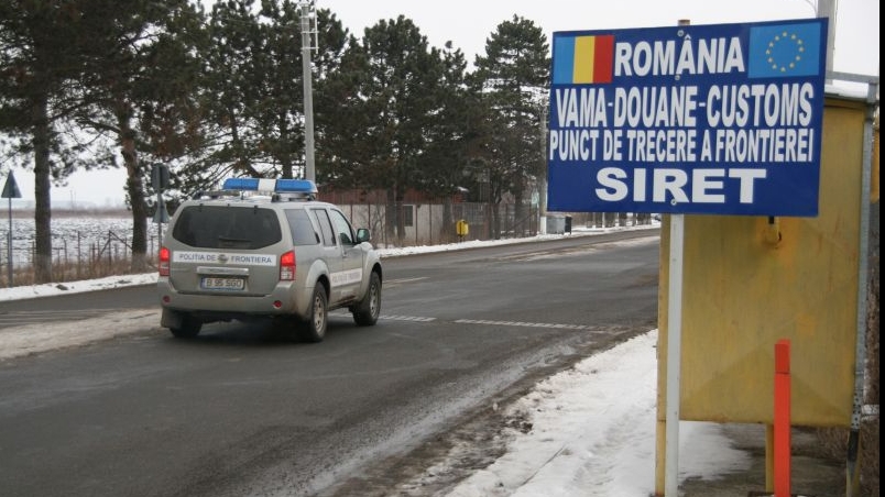 Aglomerație majoră la PTF Siret: zeci de camioane așteaptă să iasă din țară