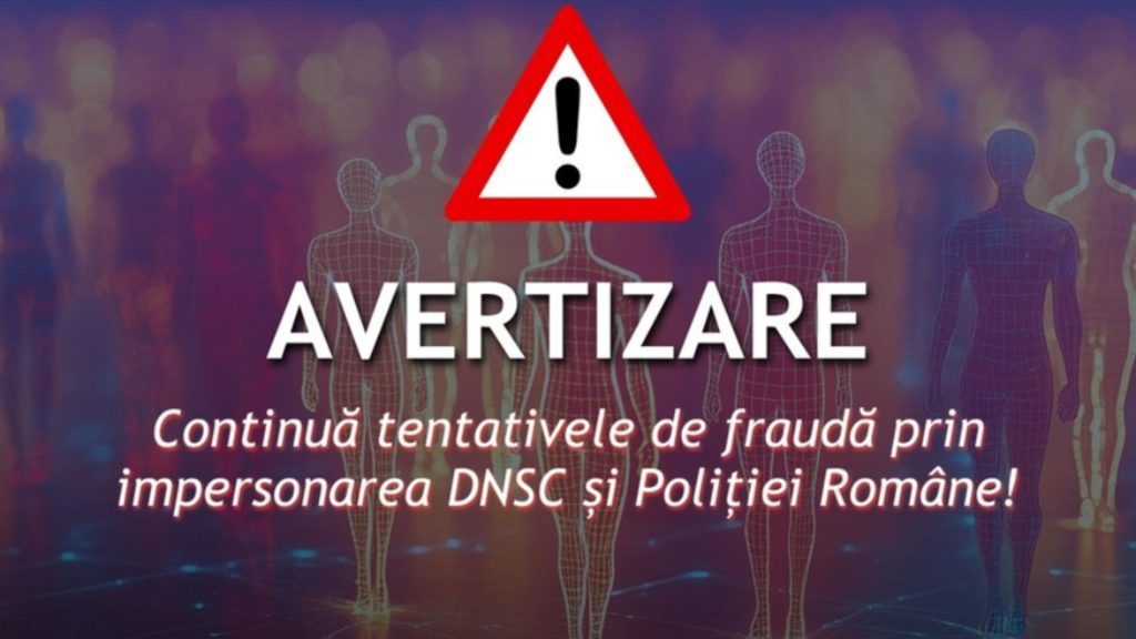 Alertă de securitate: escrocherii online în numele Poliției Române și DNSC. Utilizatorii sunt amenințați cu blocarea dispozitivelor