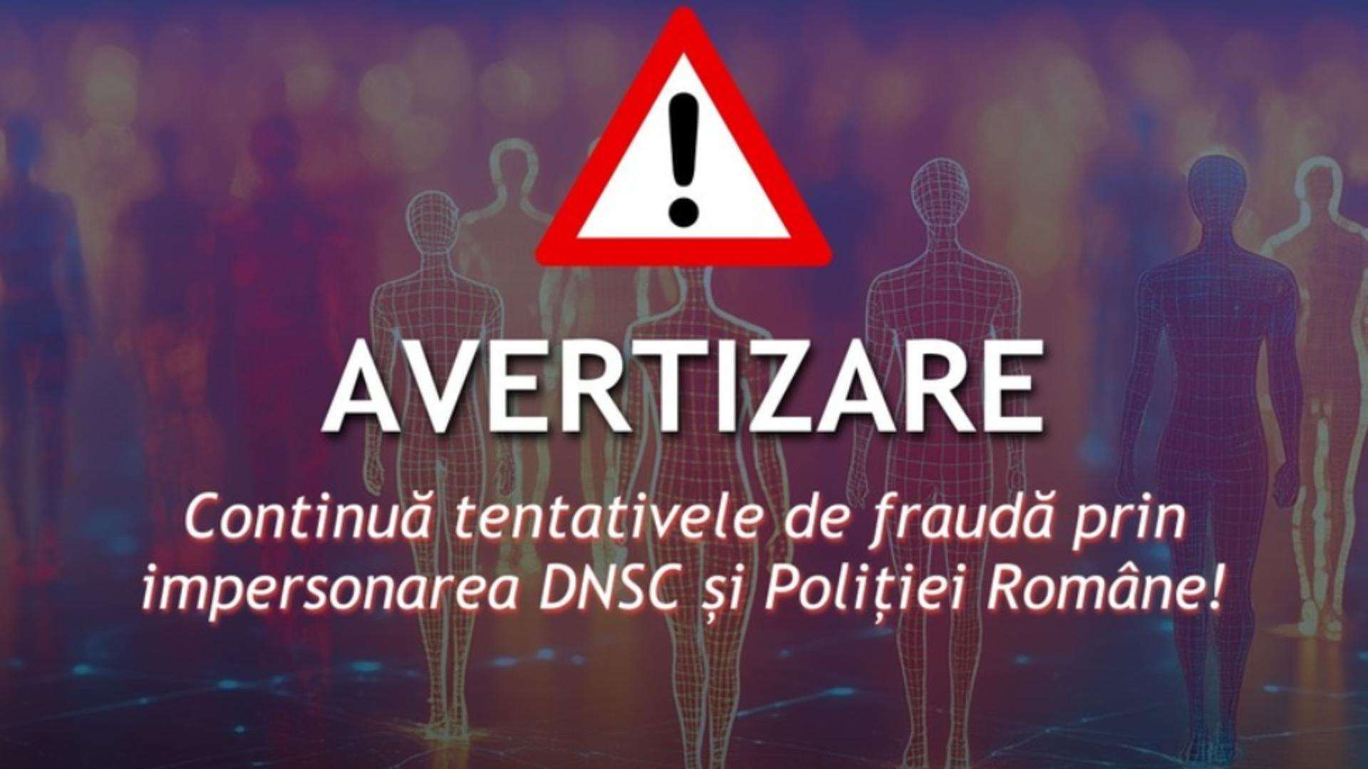 Alertă de securitate: escrocherii online în numele Poliției Române și DNSC. Utilizatorii sunt amenințați cu blocarea dispozitivelor