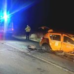 Accident grav la ieșirea din Sibiu: trei răniți, inclusiv o tânără însărcinată. Șoferul vinovat a fugit de la locul faptei