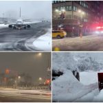 New York, paralizat de viscol. Sute de zboruri au fost anulate