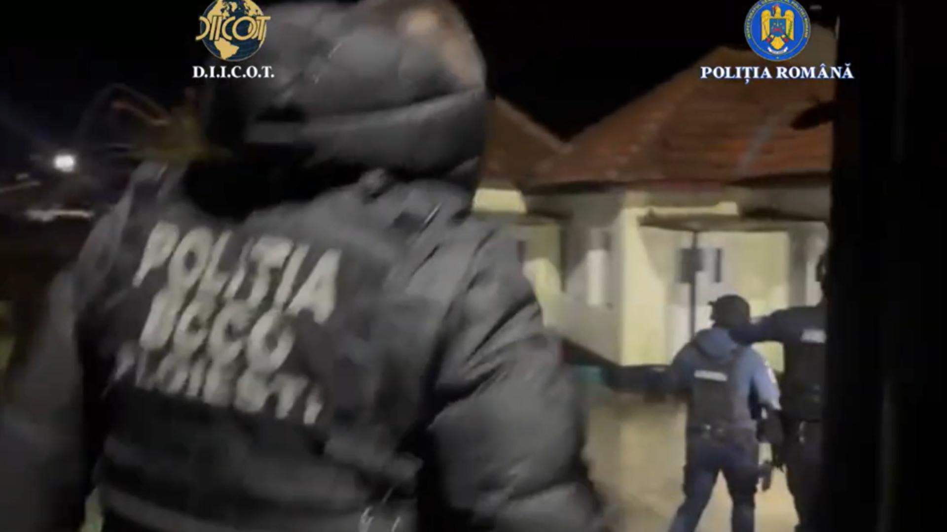 Grup infracțional româno-britanic destructurat: tinere trimise să se prostitueze în Marea Britanie  VIDEO