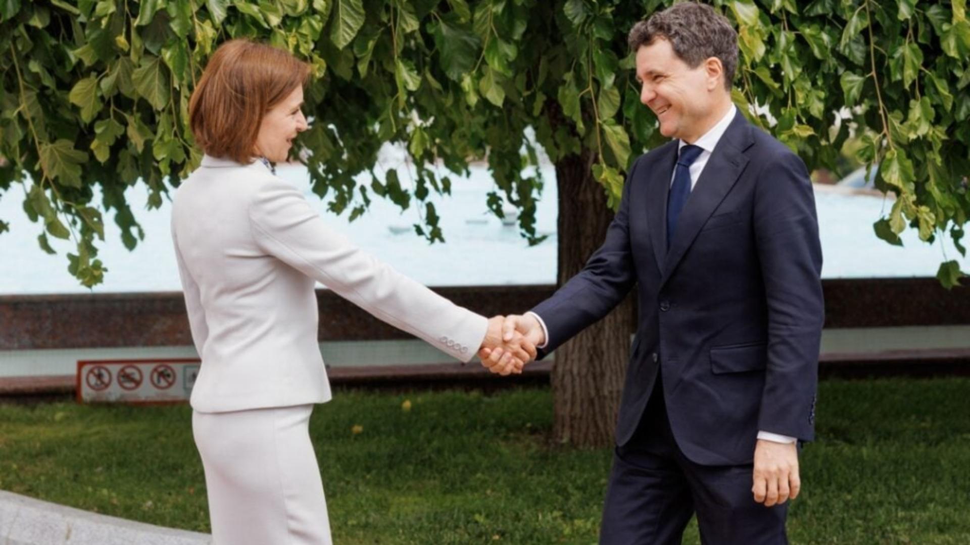 Nicușor Dan, răspuns evaziv la dorințele Maiei Sandu ca Moldova să fie parte din România