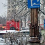 Alertă de incendiu la Ministerul Finanțelor. Mobilizare masivă a pompierilor, trafic restricționat în zonă – FOTO