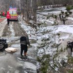 Misiune contracronometru în Munții Vrancei. Două persoane au fost rănite după ce au căzut cu ATV-ul în Râul Putna