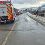 Șase persoane, între care patru copii, rănite după ce o mașină s-a răsturnat în râul Bistrița – FOTO