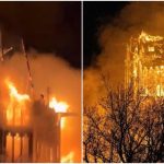Incendiu devastator în Amsterdam. O biserică din secolul al XIX-lea a fost distrusă – VIDEO
