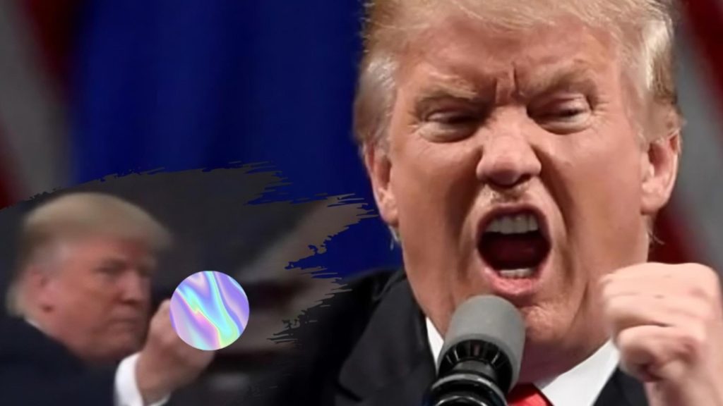 Donald Trump i-a arătat degetul mijlociu unui bărbat care l-a numit „protector al pedofililor” – VIDEO